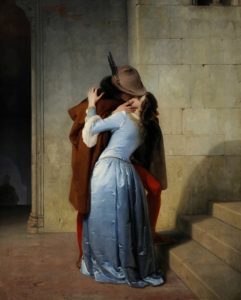 Der Kuss (Il bacio) von Francesco Hayez