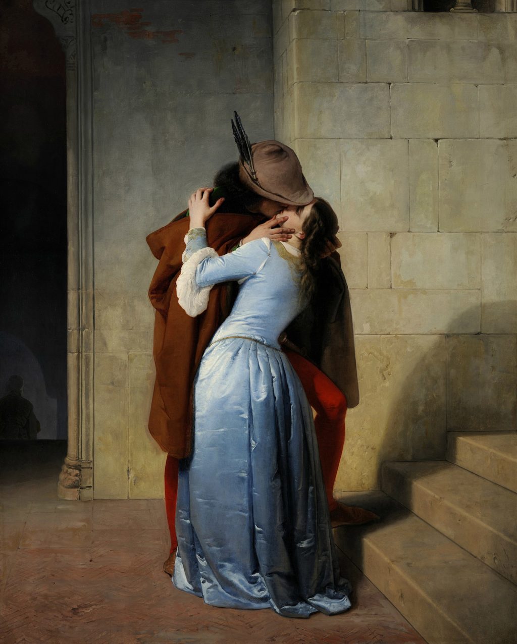 Der Kuss (Il bacio) von Francesco Hayez 1859